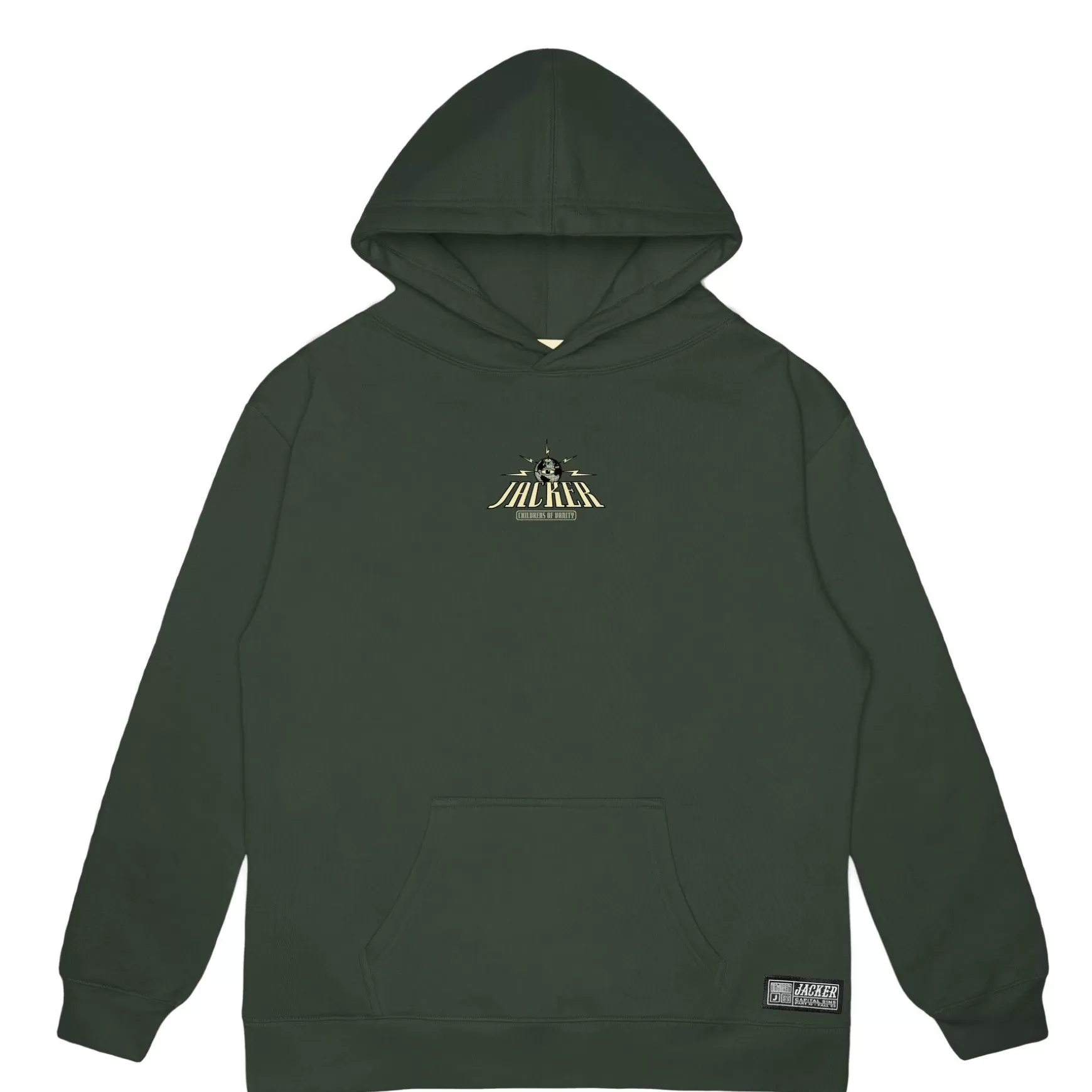 Jacker Sweatshirts>Vanity-Hoodie-Green