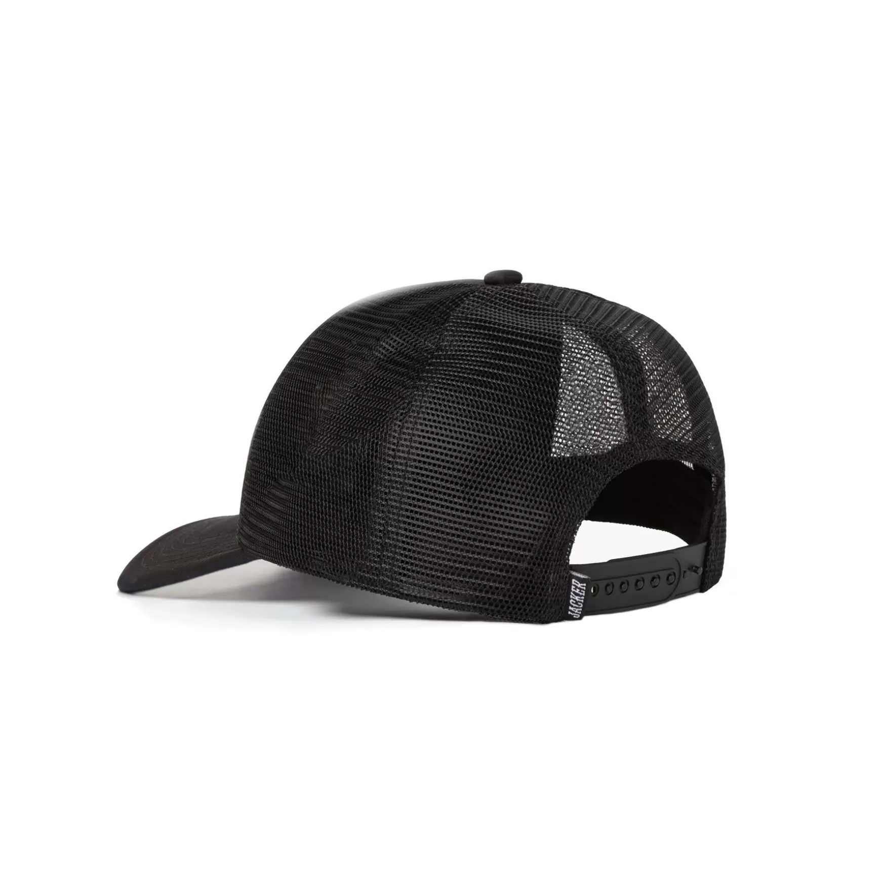 Jacker Headwear>Vanity-Trucker Cap-Black